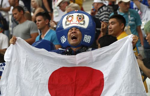 世界杯日本球迷的表现